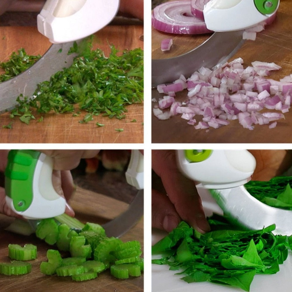 Rolling Knife Circular Kitchen Cutter Pizza Wheel Knife Pastry Cutter Vegetable Chopper