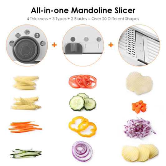 Manual Vegetable Slicer Cutter Fruit Chooper